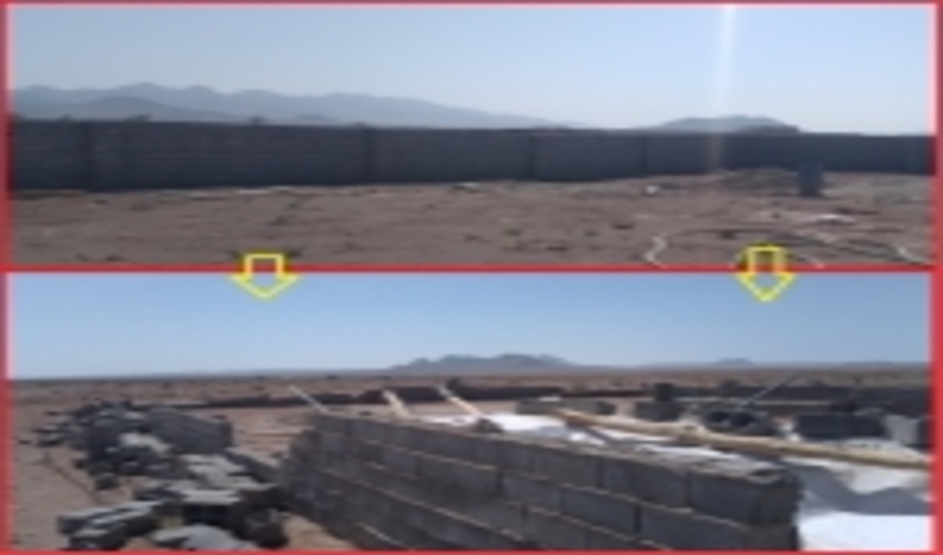 رفع تصرف اراضی ملی در روستای عبدالله آباد چهل گزی از توابع شهرستان مهریز