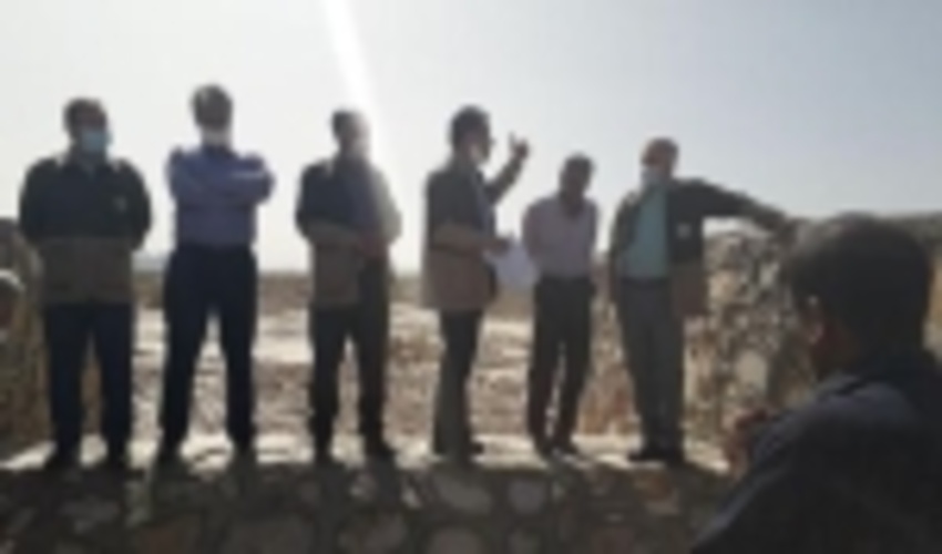 بازدید معاون  سازمان منابع طبیعی وآبخیزداری کشور ازپروژه های صندوق توسعه ملی در شهرستان ابرکوه