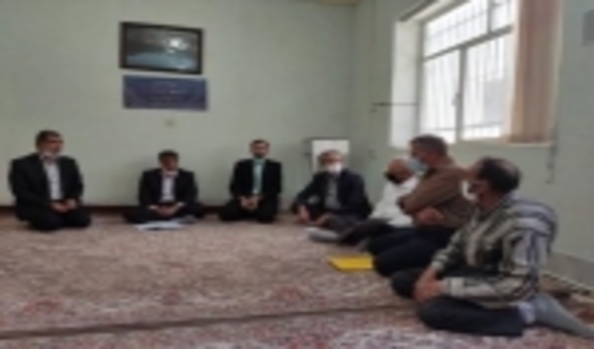 میزخدمت جهادی شهید کوچری باموضوع منابع طبیعی درخاتم