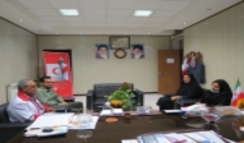 همکاری های اداره منابع طبیعی و جمعيت هلال احمر شهرستان بافق