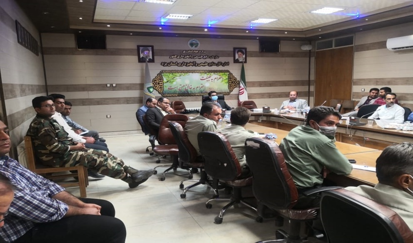 ضابطین ویژه دادگستری اداره منابع طبیعی شهرستان ابرکوه درکارگاه آموزشی شرکت کردند