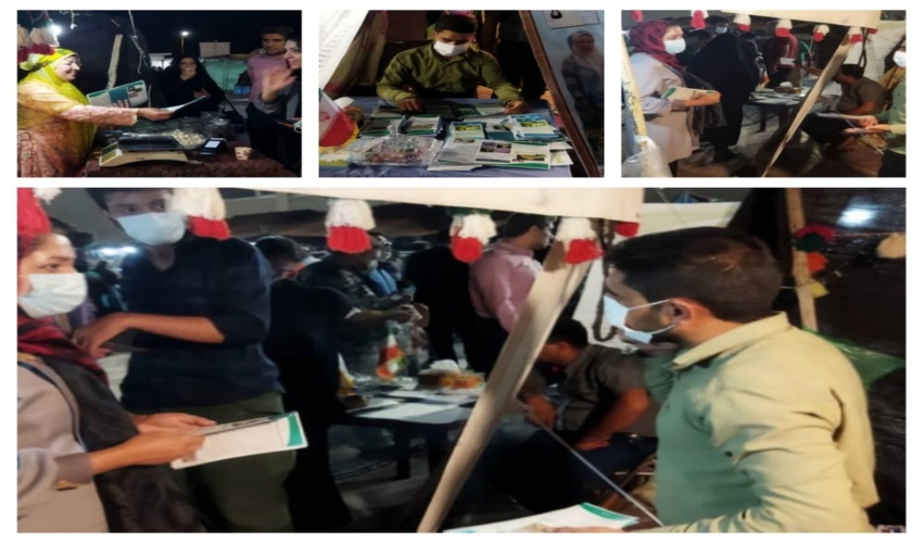 ارائه دستاوردهای طرح ترسیب کربن در نمایشگاه صنایع دستی و گردشگری استان یزد