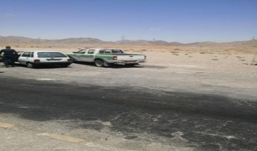 همکاری مشترک یگان حفاظت اداره منابع طبیعی شهرستان ابرکوه بامامورین انتظامی ایست وبازرسی فراغه