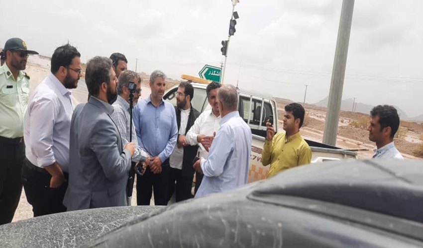 نماینده محترم مردم شریف یزد و اشکذر در مجلس شورای اسلامی ازمنطقه کوه کاسه بازدید کرد