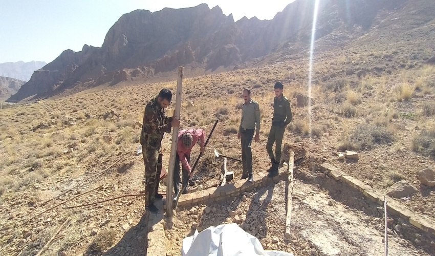 اجرای تبصره ذیل ماده 55 در روستای بنادک سادات توسط اداره منابع طبیعی و آبخیزداری شهرستان مهریز