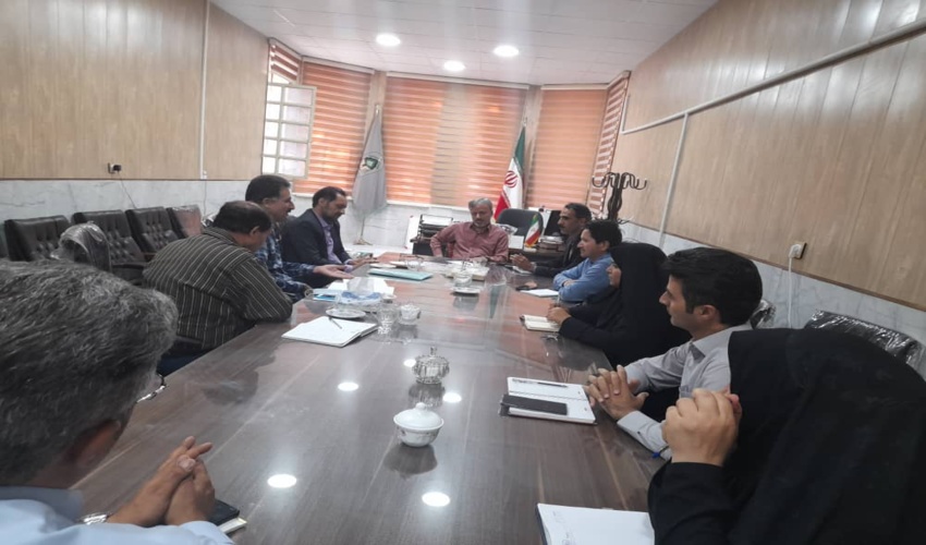 دیدار اعضای بازرسی اداره کل منابع طبیعی و آبخیزداری با پرسنل منابع طبیعی شهرستان اشکذر