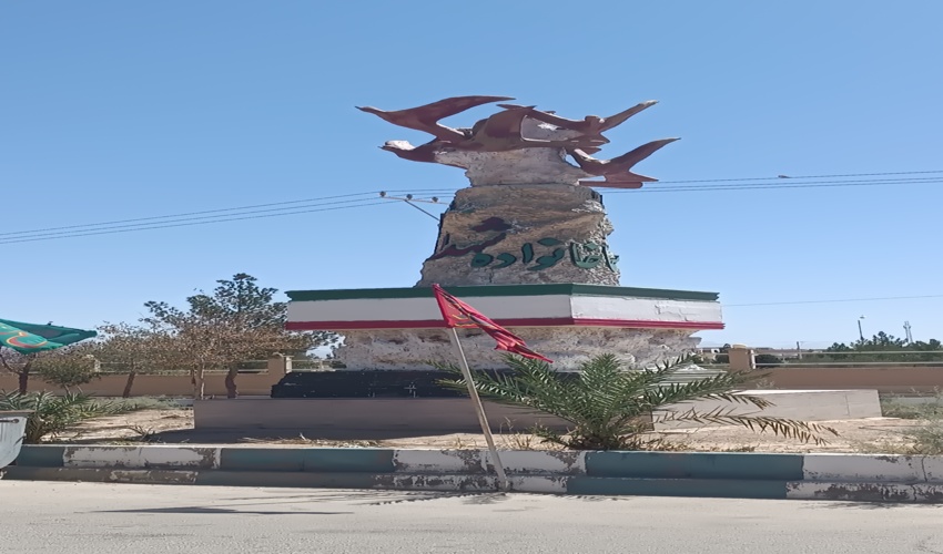 مراسم غبار روبی گلزار شهدا توسط پرسنل اداره منابع طبیعی شهرستان اردکان به مناسبت هفته دولت