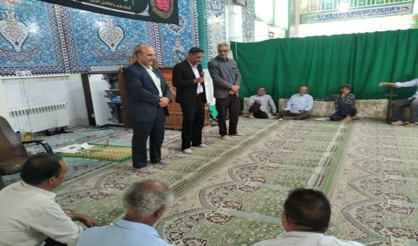 برگزاری جلسه پرسش و پاسخ با حضور رئیس اداره منابع طبیعی و آبخیزداری شهرستان اردکان به مناسبت هفته دولت 