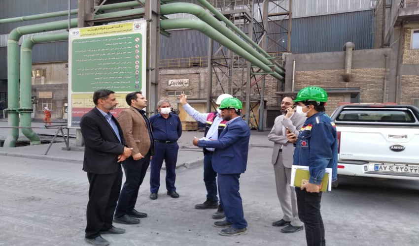 پیگیری تعهد فضای سبز شرکت فولاد ارفع اردکان