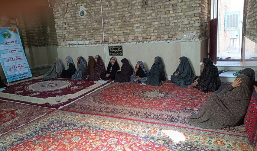 برگزاری دوره آموزشی تشکل سازی در روستاها و جوامع محلی در شهرستان اردکان