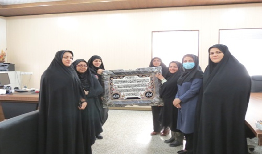 حضور مديران زن ادارات شهرستان بافق در اداره منابع طبيعي و آبخيزداري 