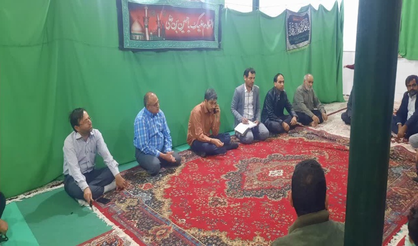 جلسه بررسی مشکلات روستای بویی آباد در شهرستان بهاباد