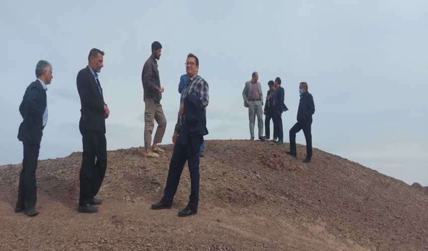 بازدید اعضای کمیته فنی اداره کل منابع طبیعی و آبخیزداری استان از بخش خرانق شهرستان اردکان