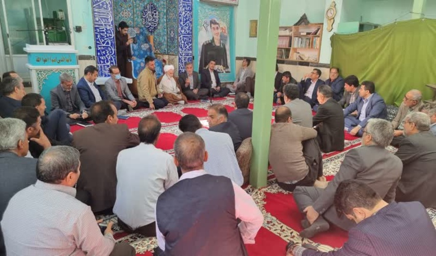 پیگیری مسائل مختلف بخش خضرآباد با حضور نماینده مردم یزد و اشکذر در مجلس شورای اسلامی