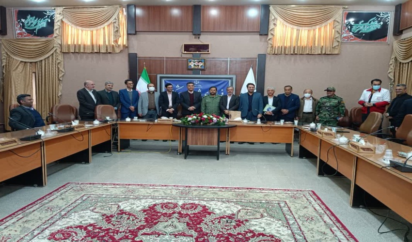 تکریم و معارفه رئیس اداره منابع طبیعی و آبخیزداری شهرستان اشکذر