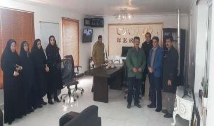 بازدید دهیاران ،مجریان وبهره برداران بخش منابع طبیعی از شهرک صنعتی شهرستان خاتم