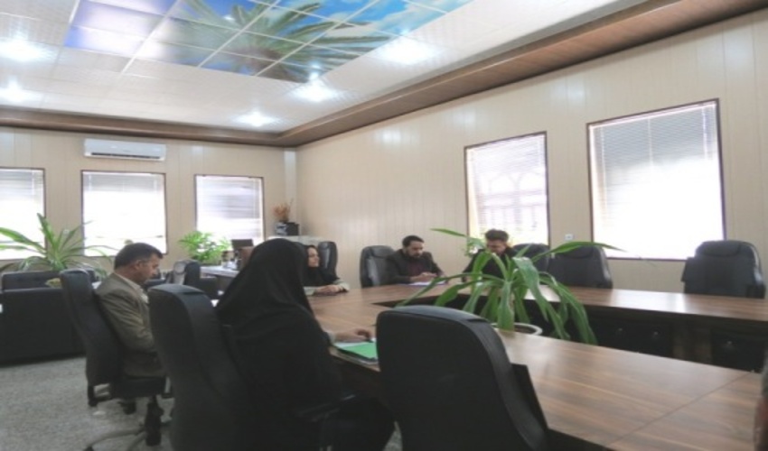 بازديد معاون بنياد تعاون زندانيان استان يزد از ادره منابع طبيعي و آبخيزداري بافق