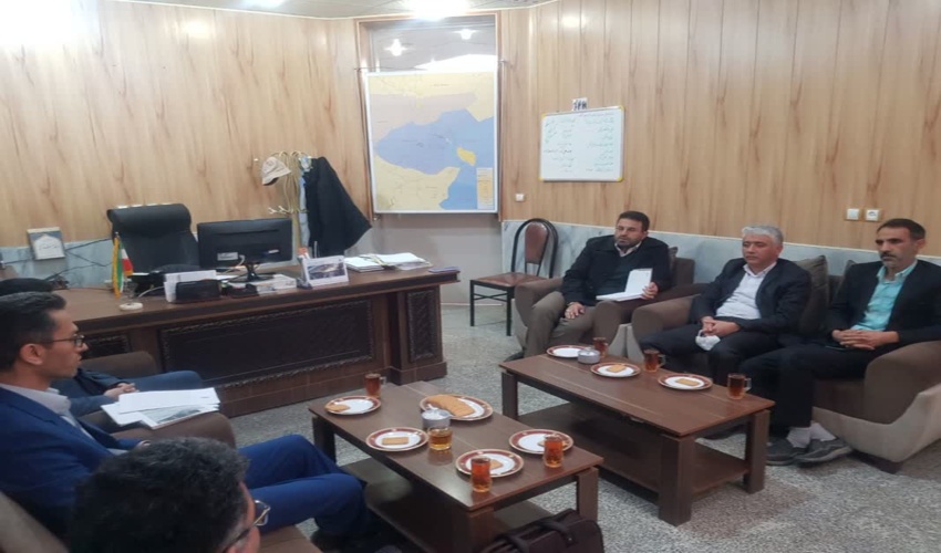 برگزاری جلسه بررسی مسائل مربوط به شهرک صنعتی خضر آباد