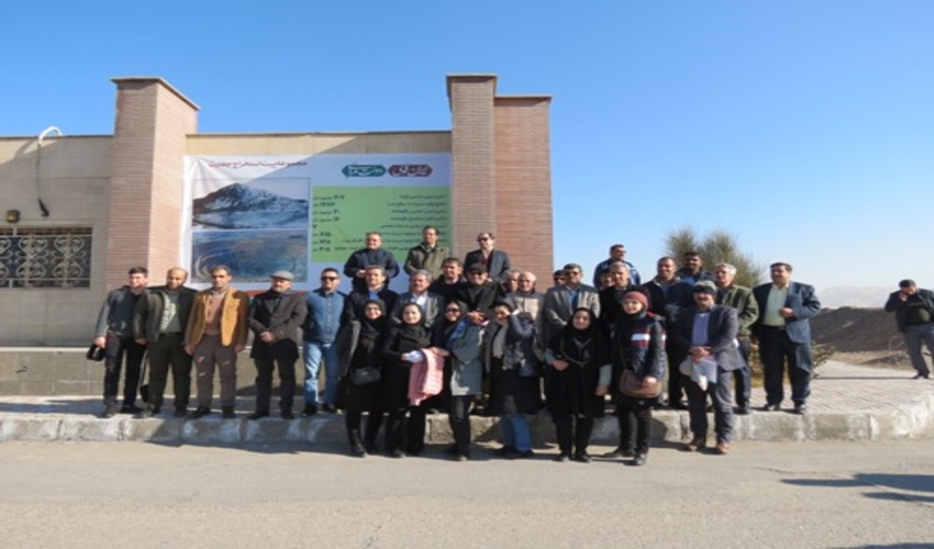 بازديد رؤساي امور بيابان كل كشور از پیت معدن و موزه سنگ و معدن شركت سنگ آهن مركزي بافق