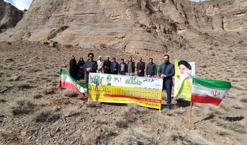 برگزاری مراسم جنگلانه در شهرستان مهریز