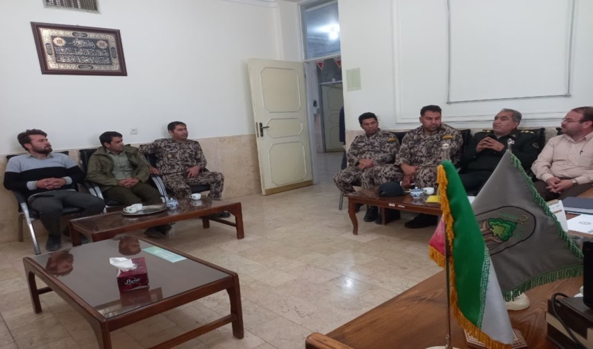 برگزاری جلسه مشترک یگان  حفاظت اداره راه وشهرسازی واداره منابع طبیعی  شهرستان ابرکوه