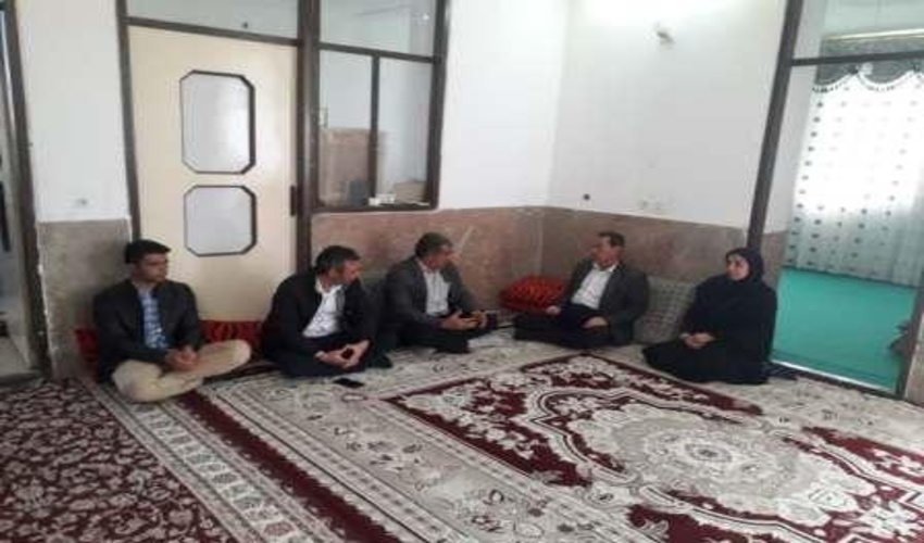 دیدار با خانواده جانباز دوران دفاع مقدس به مناسبت روز جانباز 