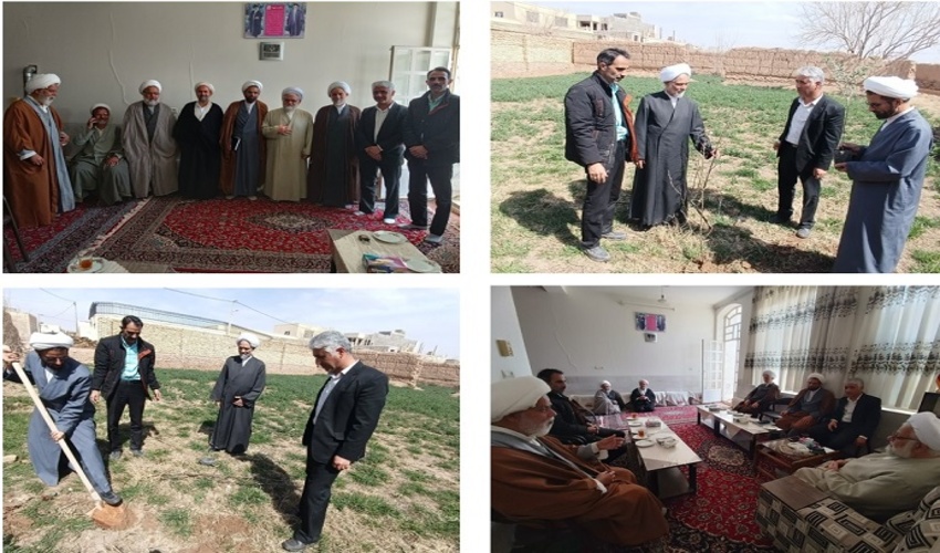 برگزاری جلسه با امام جمعه و روحانیون شهرستان اشکذر به مناسبت هفته منابع طبیعی