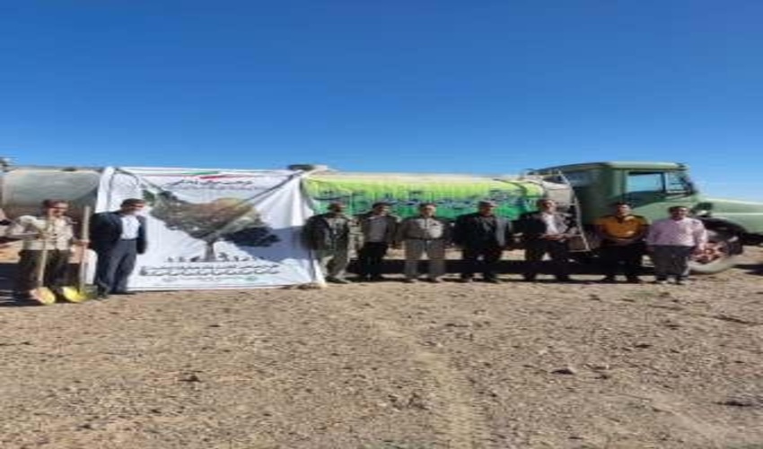 برگزاری جشن درختکاری درشهرستان خاتم