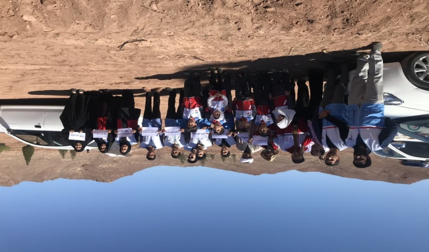 کشت 500 اصله نهال زیتون توسط کارکنان جمعیت هلال احمر و اداره منابع طبیعی و آبخیزداری شهرستان تفت 