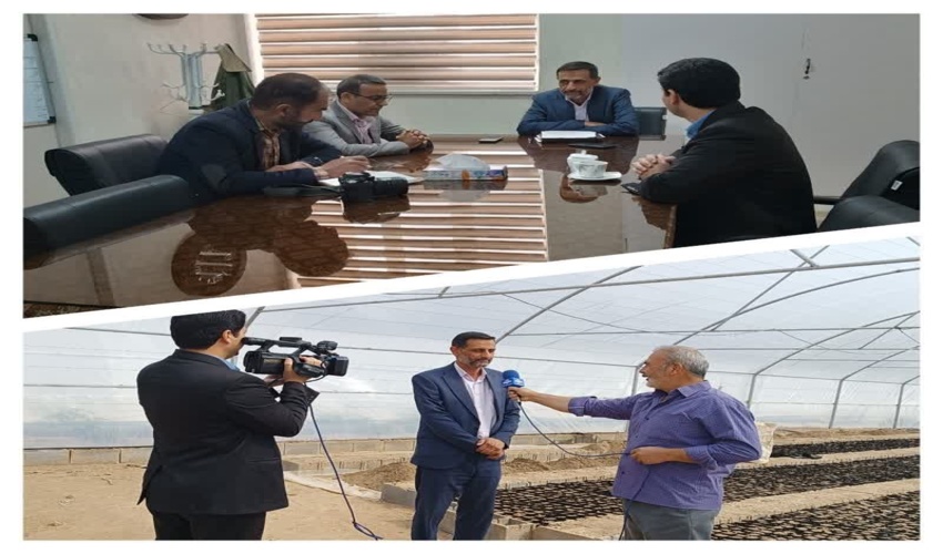 دیدار با اصحاب رسانه در هفتمین روز از هفته منابع طبیعی در اداره منابع طبیعی و آبخیزداری شهرستان اردکان