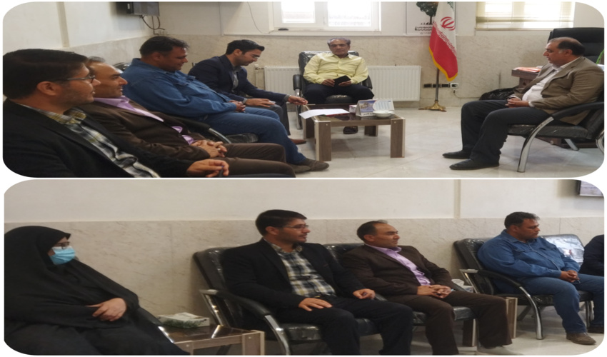 دیدار صمیمانه رئیس سازمان منابع طبیعی و آبخیزداری کشور با کارشناسان اداره منابع طبیعی اشکذر