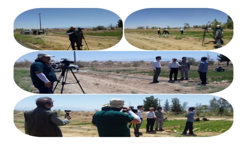 بازدید تیم مستند ساز شبکه یک سیما از نهالستان اشکذر در راستای طرح مردمی کاشت یک میلیارد درخت