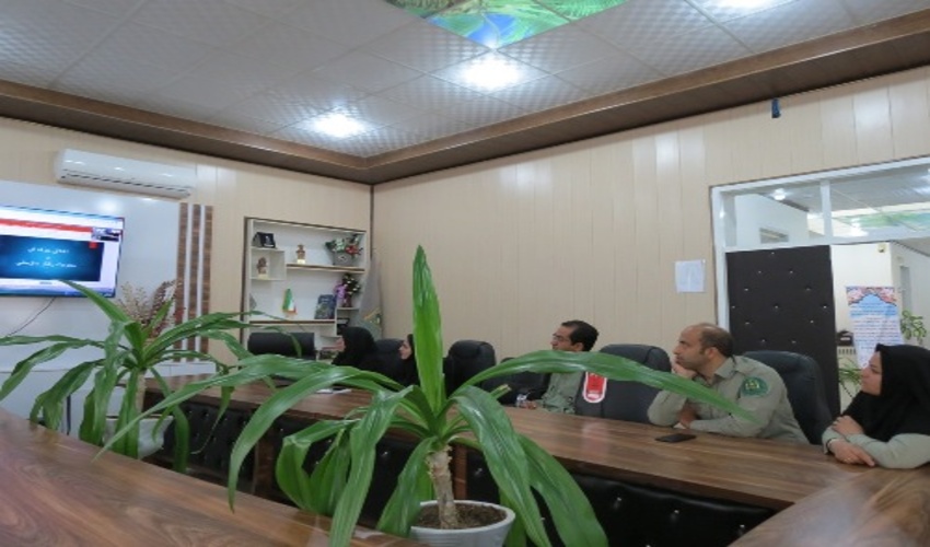 شركت رييس و كارشناسان شهرستان بافق در دوره آموزشي «مديريت رفتار سازماني» بصورت ویدئو کنفرانس