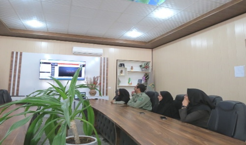 شركت رييس و كارشناسان شهرستان بافق در دوره آموزشي «مهارت هاي فرزندپروري» بصورت ویدئو کنفرانس