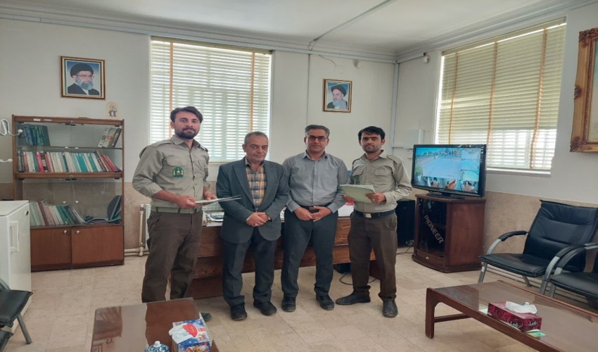 تقدیروتشکرازنیروهای یگان حفاظت شهرستان ابرکوه