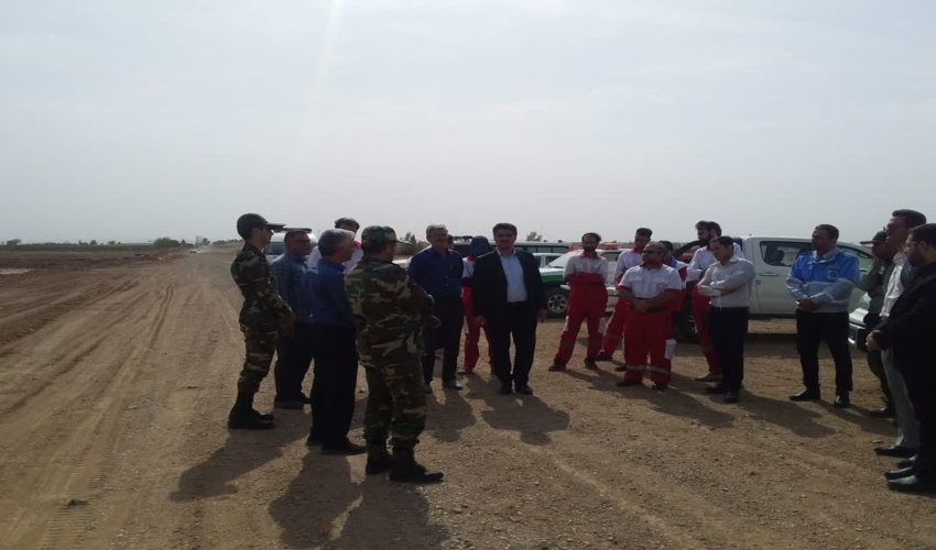 برگزاری مانور اطفاء حریق در عرصه های طبیعی بخش  رستاق شهرستان اشکذر