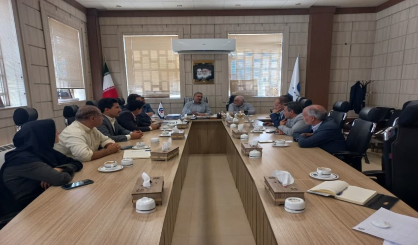 حضور ریاست اداره منابع طبیعی و آبخیزداری شهرستان میبد در جلسه شورای مخاطرات زیست محیطی و تغییرات اقلیمی این شهرستان