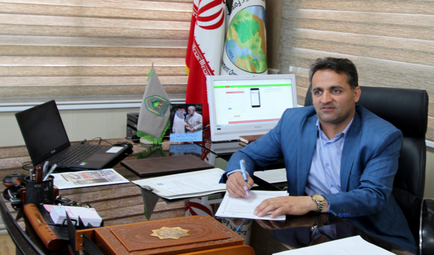 کسب رتبه برتر مدیر کل منابع طبیعی و آبخیزداری استان یزد و طرح ترسیب کربن