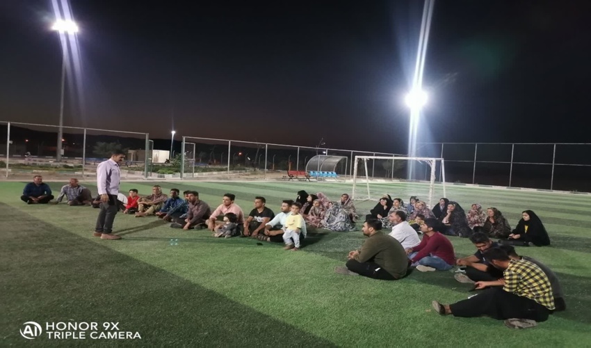 جلسه عمومی معرفی طرح ترسیب کربن در روستای بختیاری از شهرستان خاتم