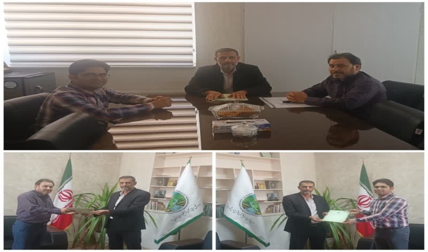 تجلیل از تشکل های منابع طبیعی به مناسبت ۲۲مرداد ماه روز گرامیداشت تشکل ها و مشارکت های اجتماعی در محل اداره منابع طبیعی و آبخیزداری شهرستان اردکان