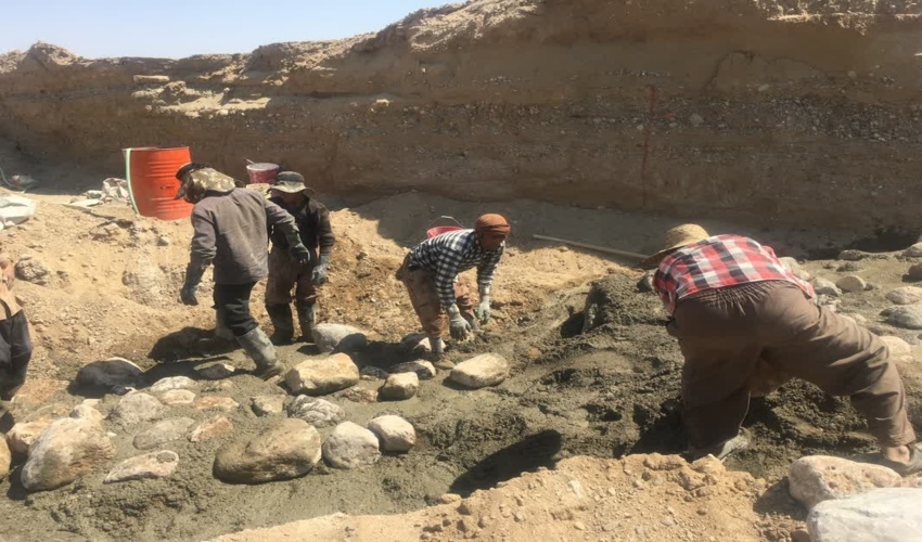  بازدیداز پروژه مرمت بند خاکی ابراهیم آباد  وثانی آباد 