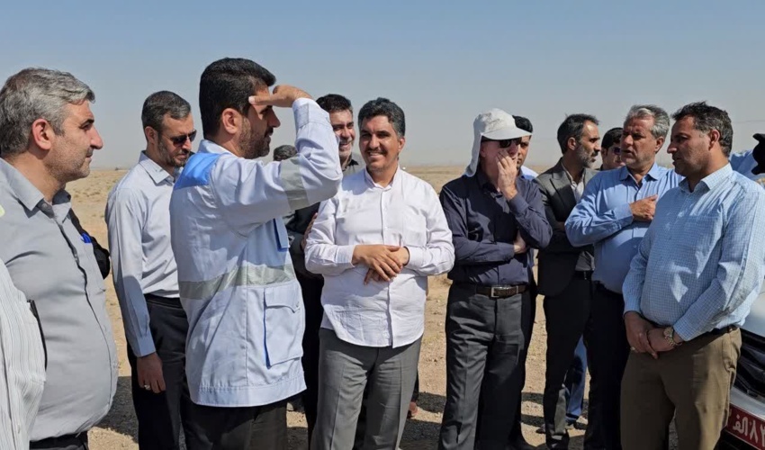 بازدید معاونت عمرانی استانداری ،مدیر کل ،معاونت آبخیزداری اداره کل منابع طبیعی و آبخیزداری استان یزد ، فرماندار ،معاونت های عمرانی و سیاسی فرمانداری  