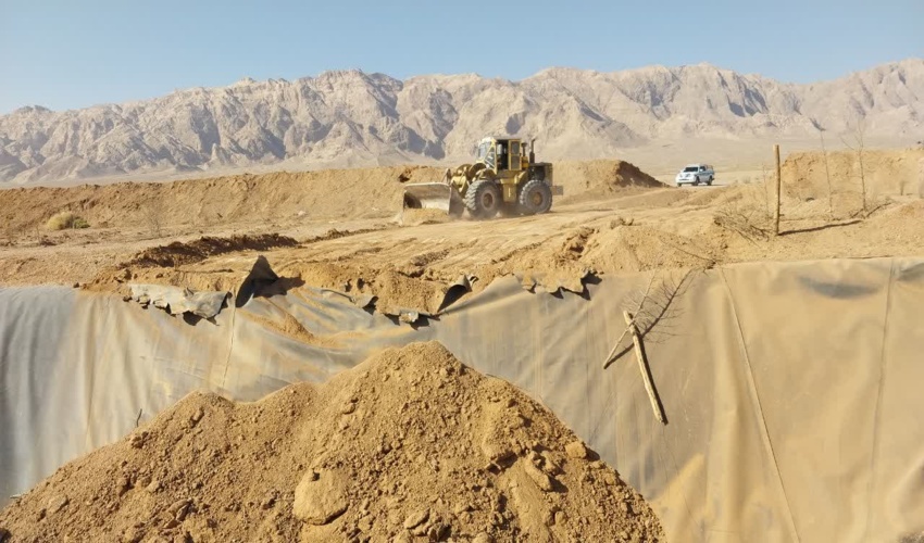 6789 متر مربع از اراضی ملی شهرستان مهریز خلع ید و قلع و قمع گردید