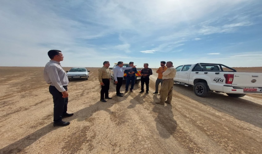 بازدید بخشدارمرکزی ازپروژه های آبخیزداری شهرستان ابرکوه