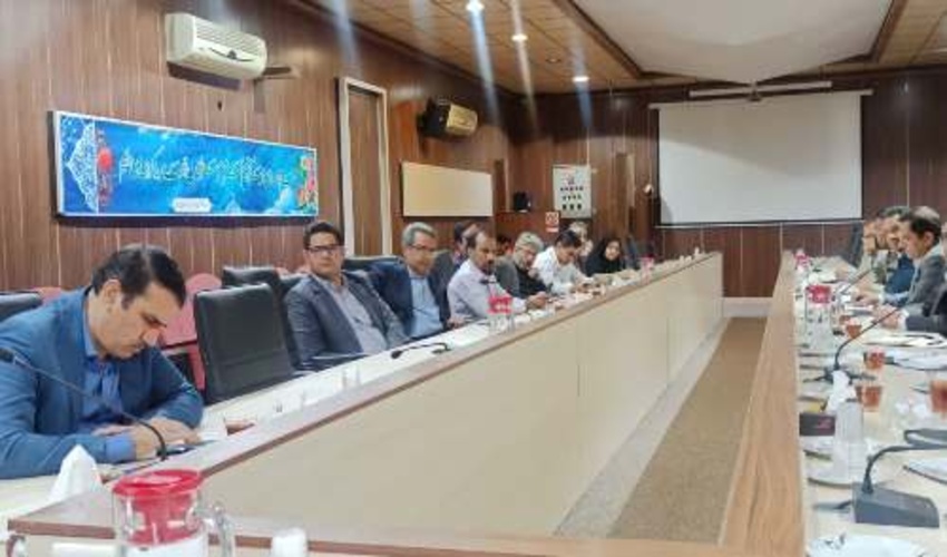 شركت رييس اداره منابع طبيعي و آبخيزداري بافق در جلسه ستاد مديريت بحران 