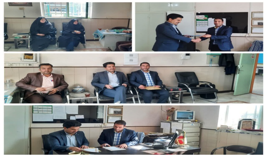 انعقاد تفاهم نامه همکاری ما بین  اداره منابع طبیعی و آبخیزداری شهرستان میبد با آموزشگاه استثنایی عقیل  شهرستان 