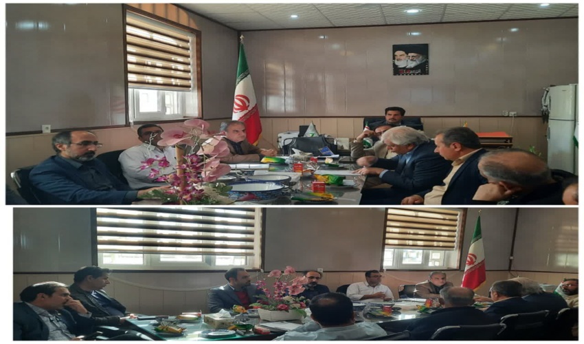 جلسه هماهنگی با معدن داران و انجمن باربری های شهرستان میبد