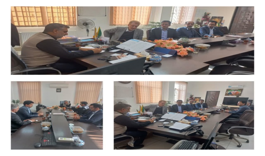 جلسه شورای حفاظت آب در شهرستان میبد