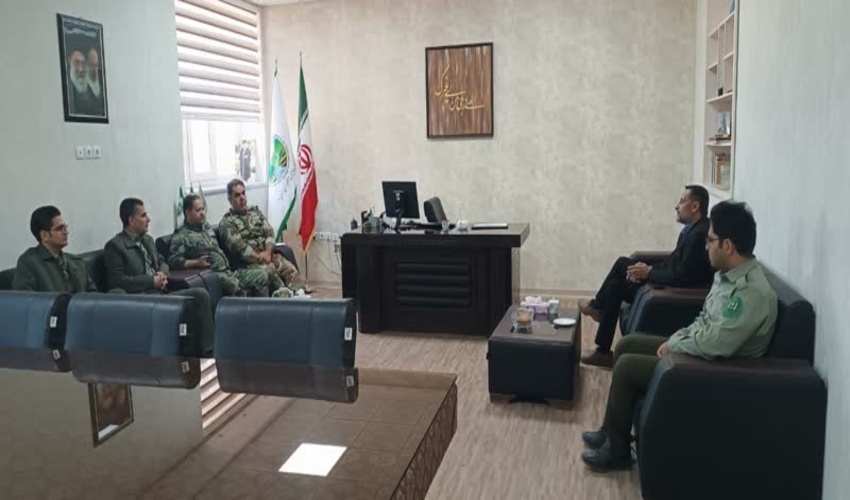 بازدید تیم ارزیابی واحد یگان حفاظت اداره کل منابع طبیعی و آبخیزداری استان از اداره منابع طبیعی شهرستان اردکان 