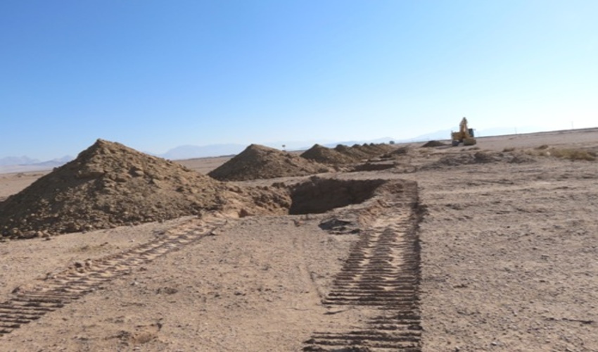 توسعه پوشش گیاهی در 4 ميليون مترمربع از اراضی ملي جنب پارك آبشار شهرستان بافق آغاز شد